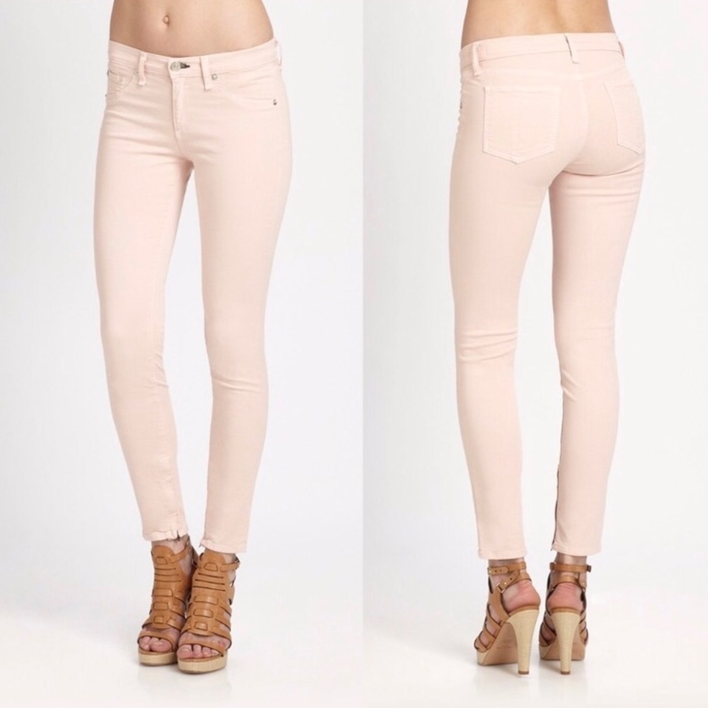 rag & bone Women's Jeans in Light Pink